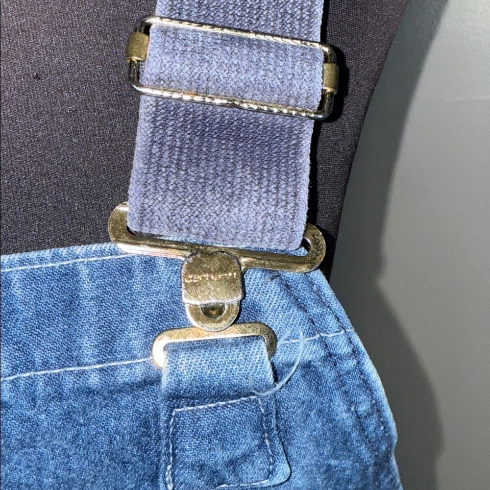 Carhartt Vintage Denim Cut Off Overalls - Picture 3 of 10